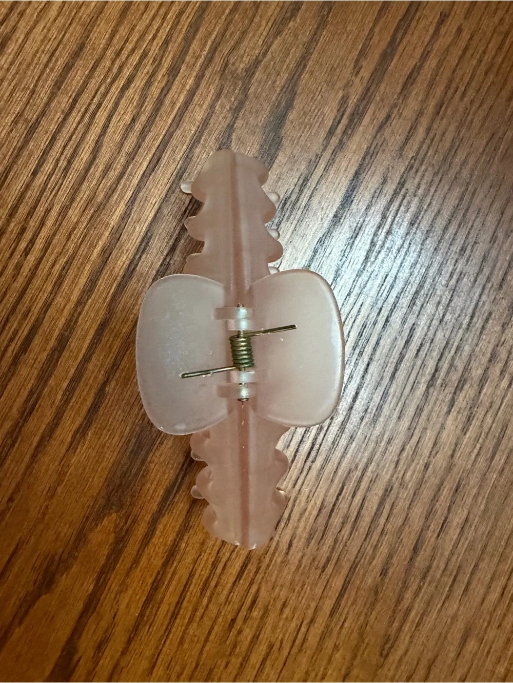 Target Matte Light Pink Hair Claw Clip for Women
